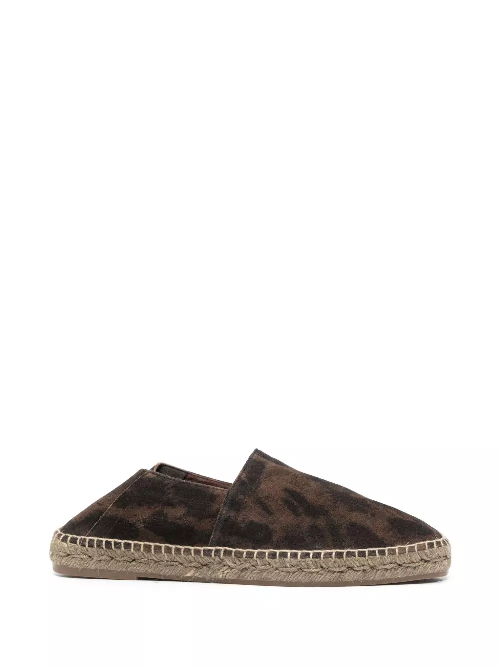 Cheap TOM FORD cheetah-print suede espadrilles Men 0125