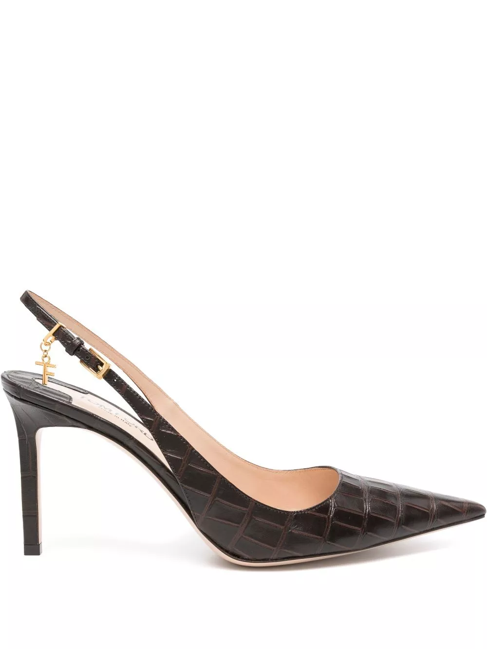 TOM FORD Angelina 85mm leather pumps Women 0120