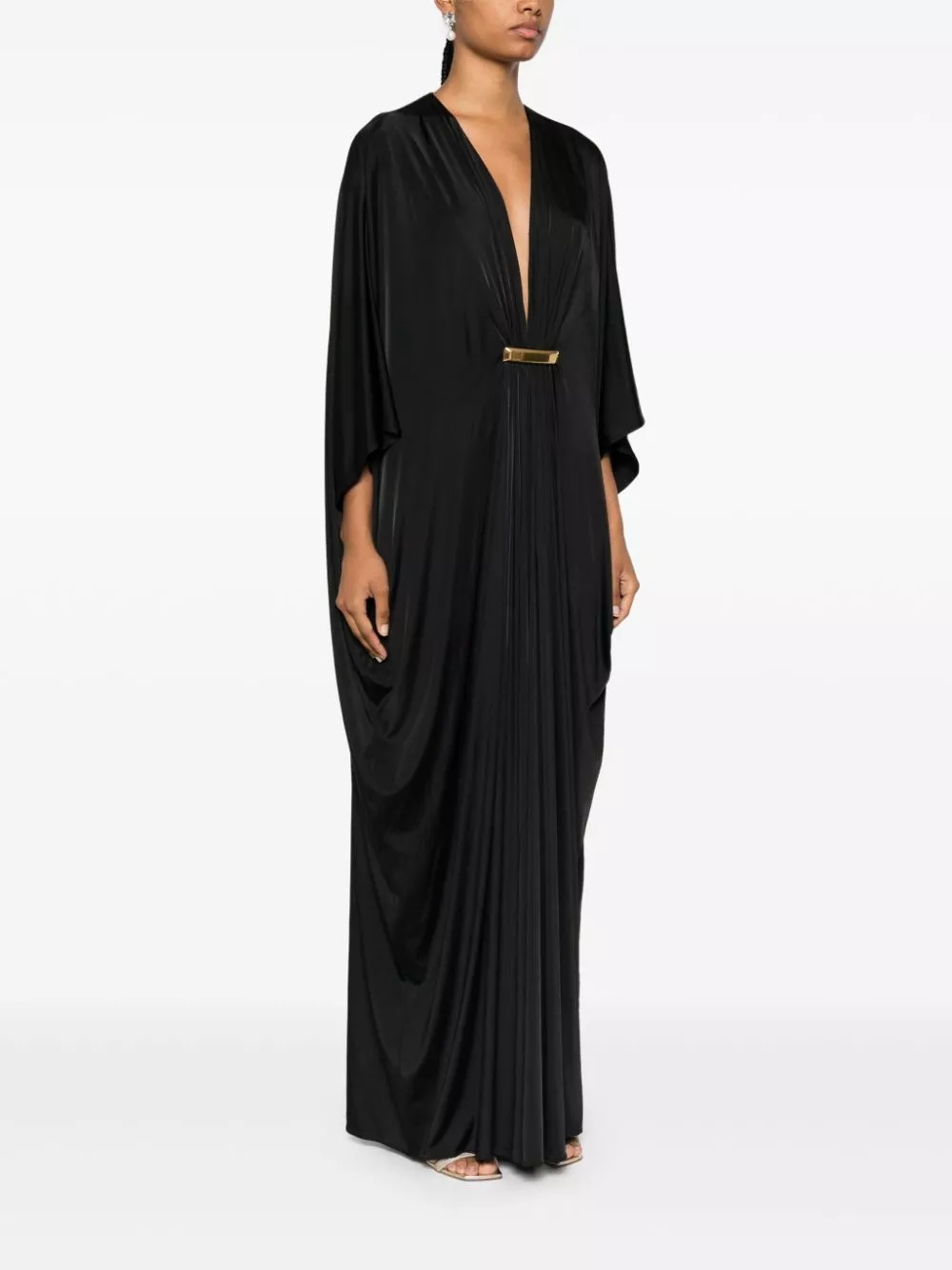 Affordable TOM FORD V-neck satin dress Women 0116