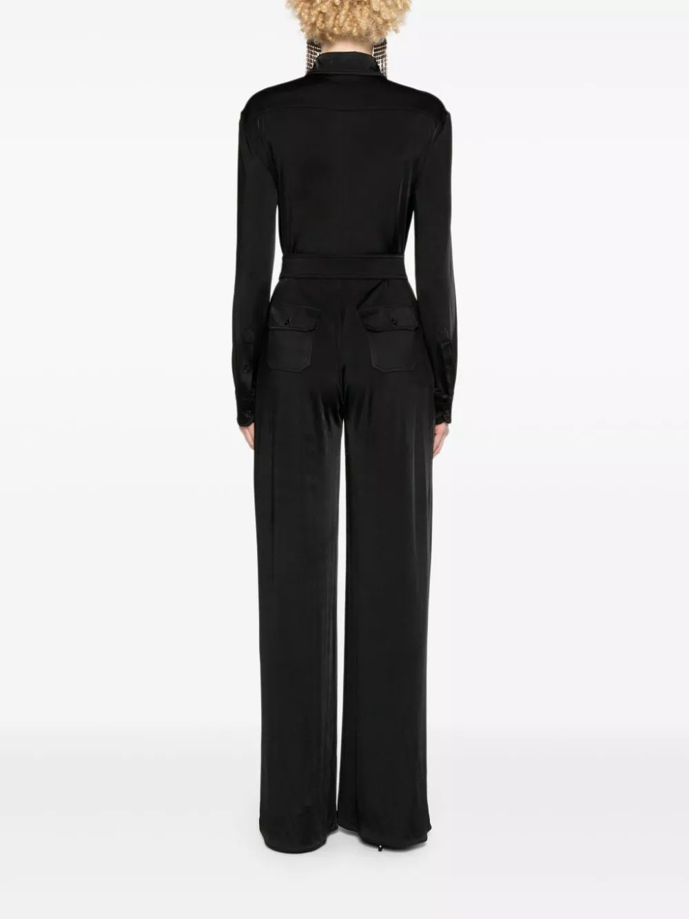 Affordable TOM FORD straight-leg jersey jumpsuit Women 0124