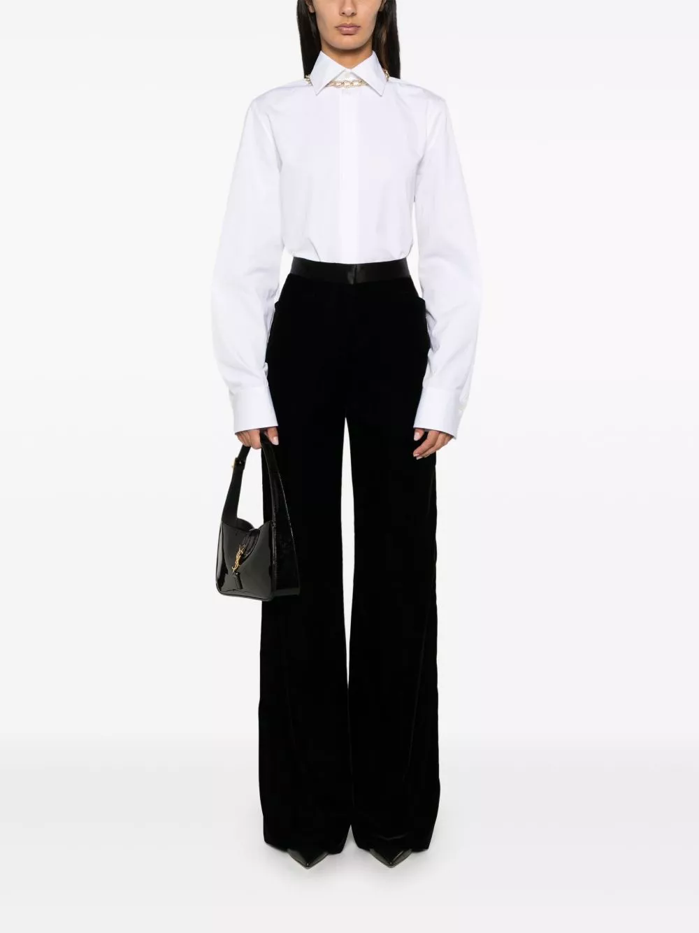 Affordable TOM FORD velvet trousers Women 0123