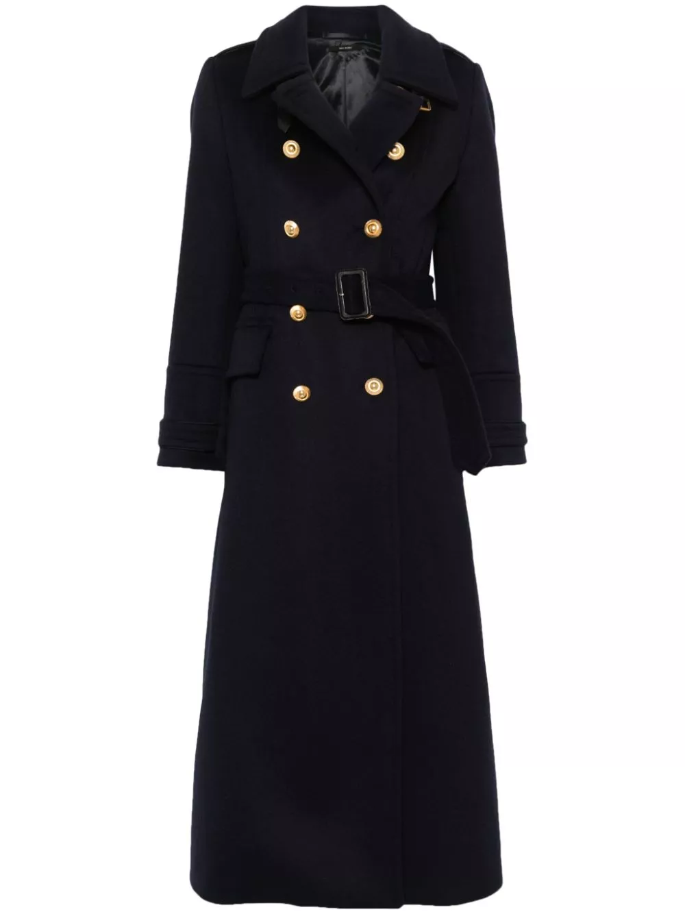 Affordable TOM FORD double-breasted military coat Women 0119