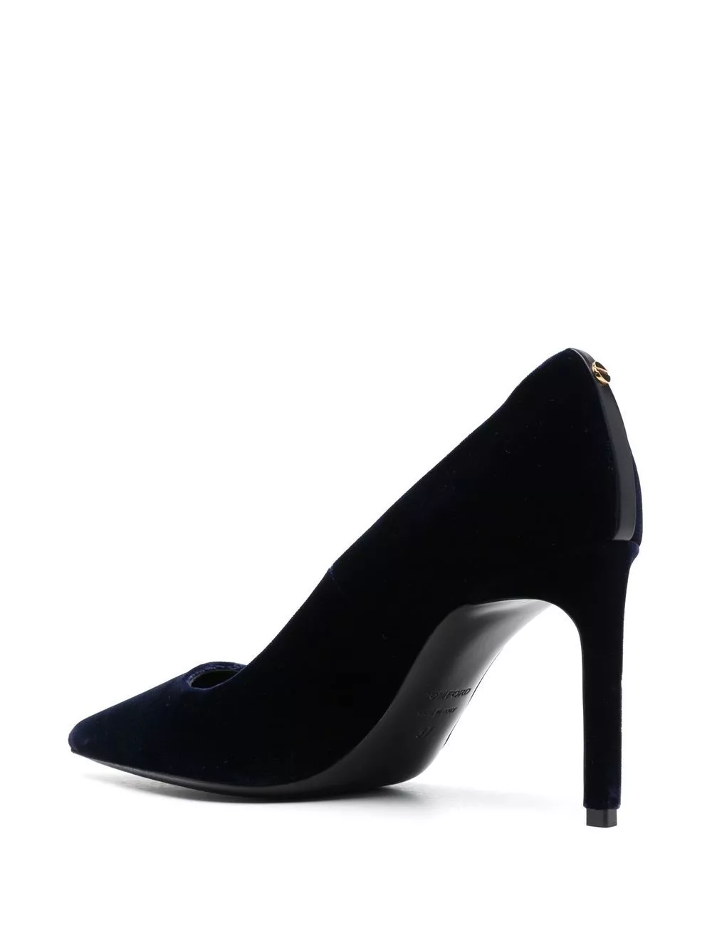 Affordable TOM FORD T Screw velvet pumps Women 0120