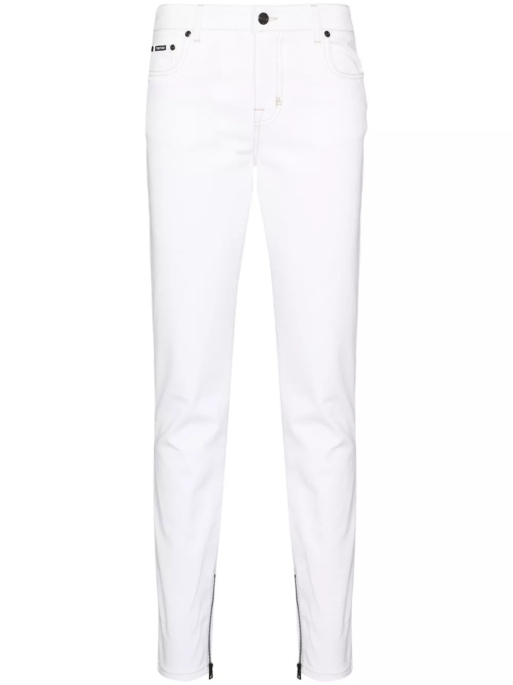 TOM FORD zip-cuff skinny jeans Women 0123