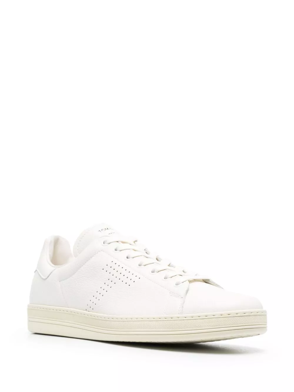 Cheap TOM FORD punch-hole detail lace-up sneakers Men 0127