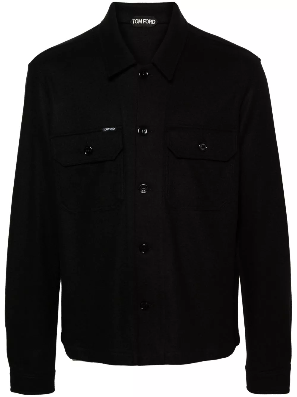 TOM FORD button-up cashmere overshirt Men 0130