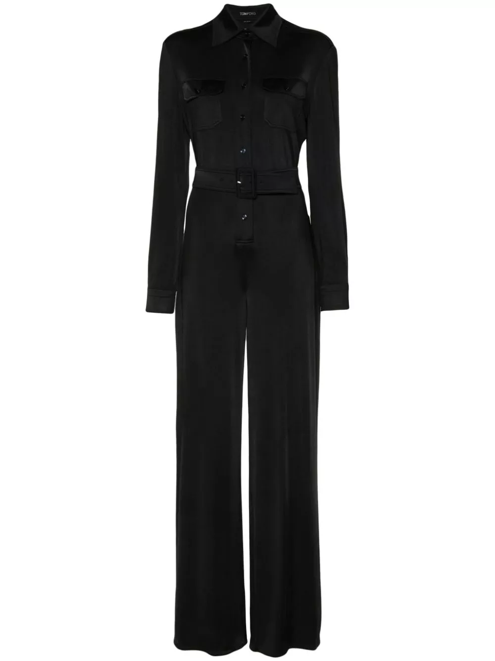 TOM FORD straight-leg jersey jumpsuit Women 0124