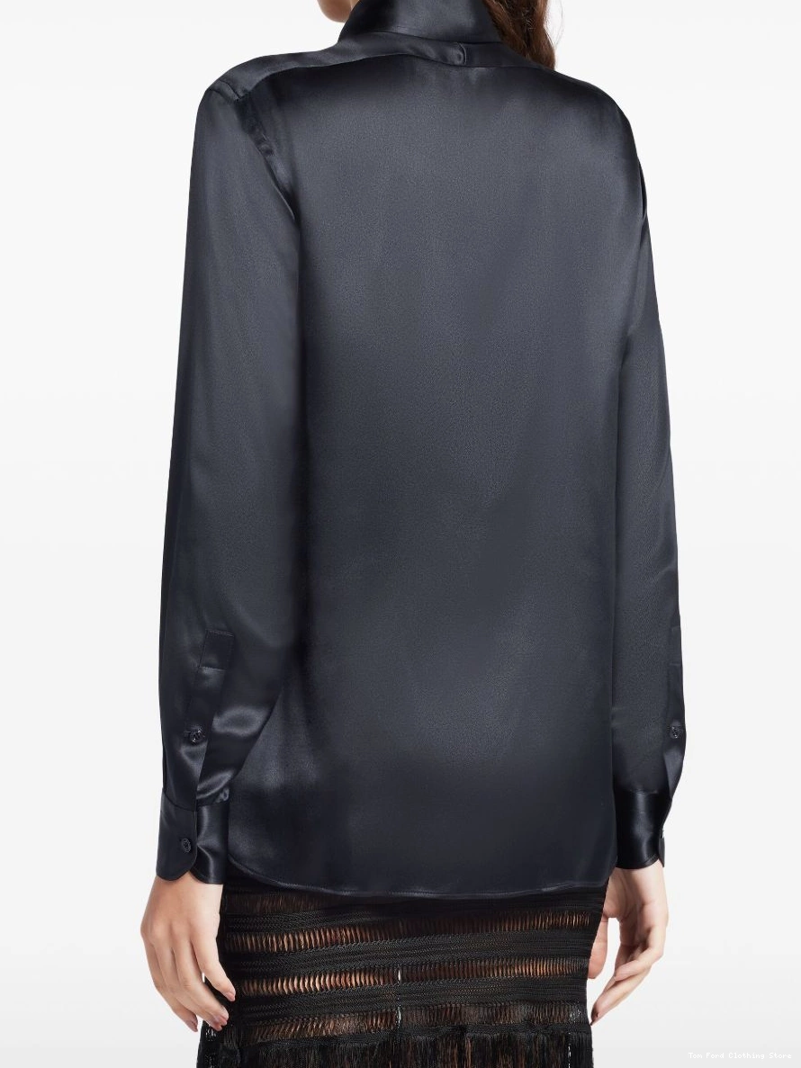 Affordable shirt TOM FORD silk-charmeuse Women 0214