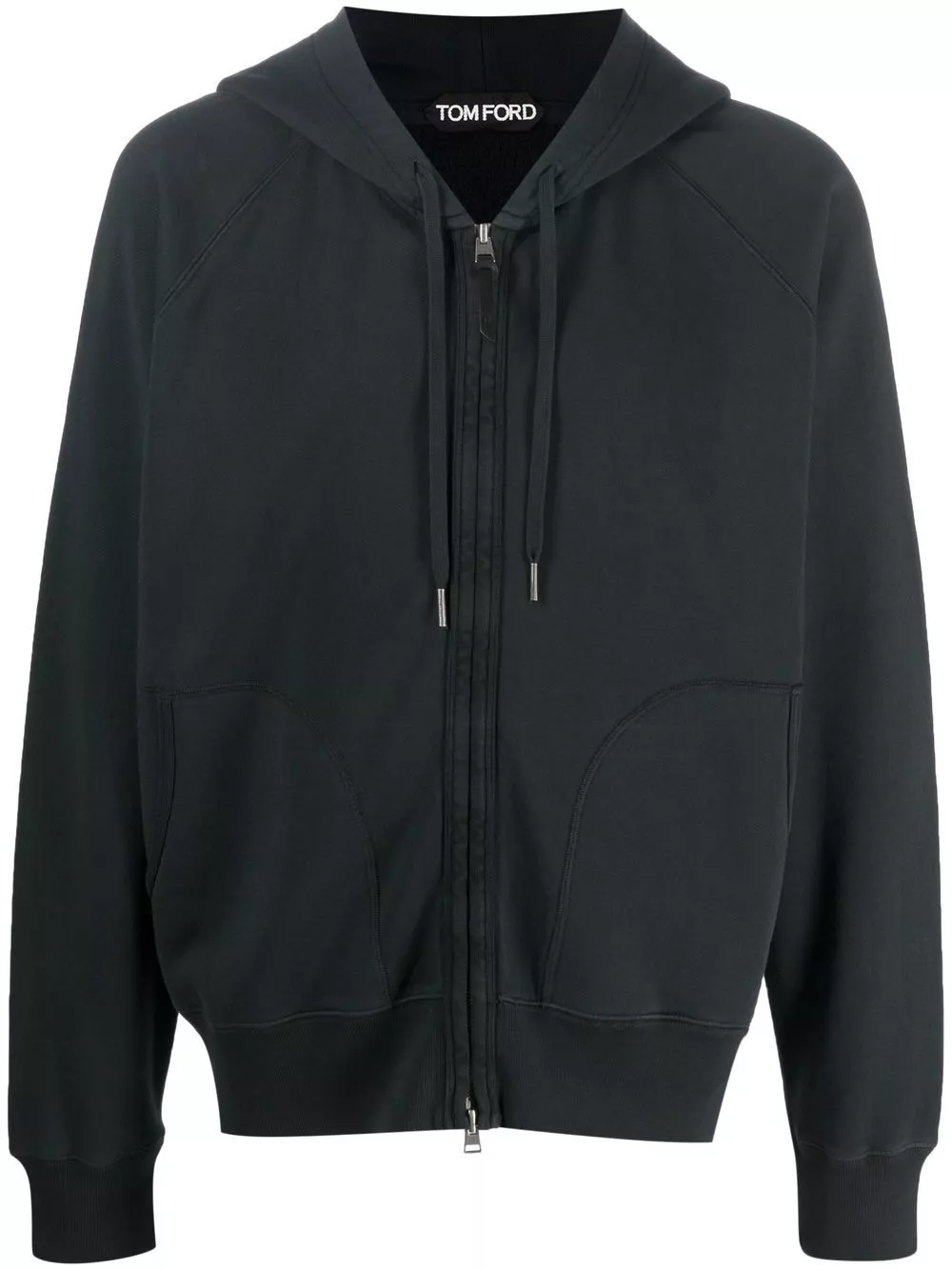 Affordable TOM FORD pouch-pocket zip hoodie Men 0201