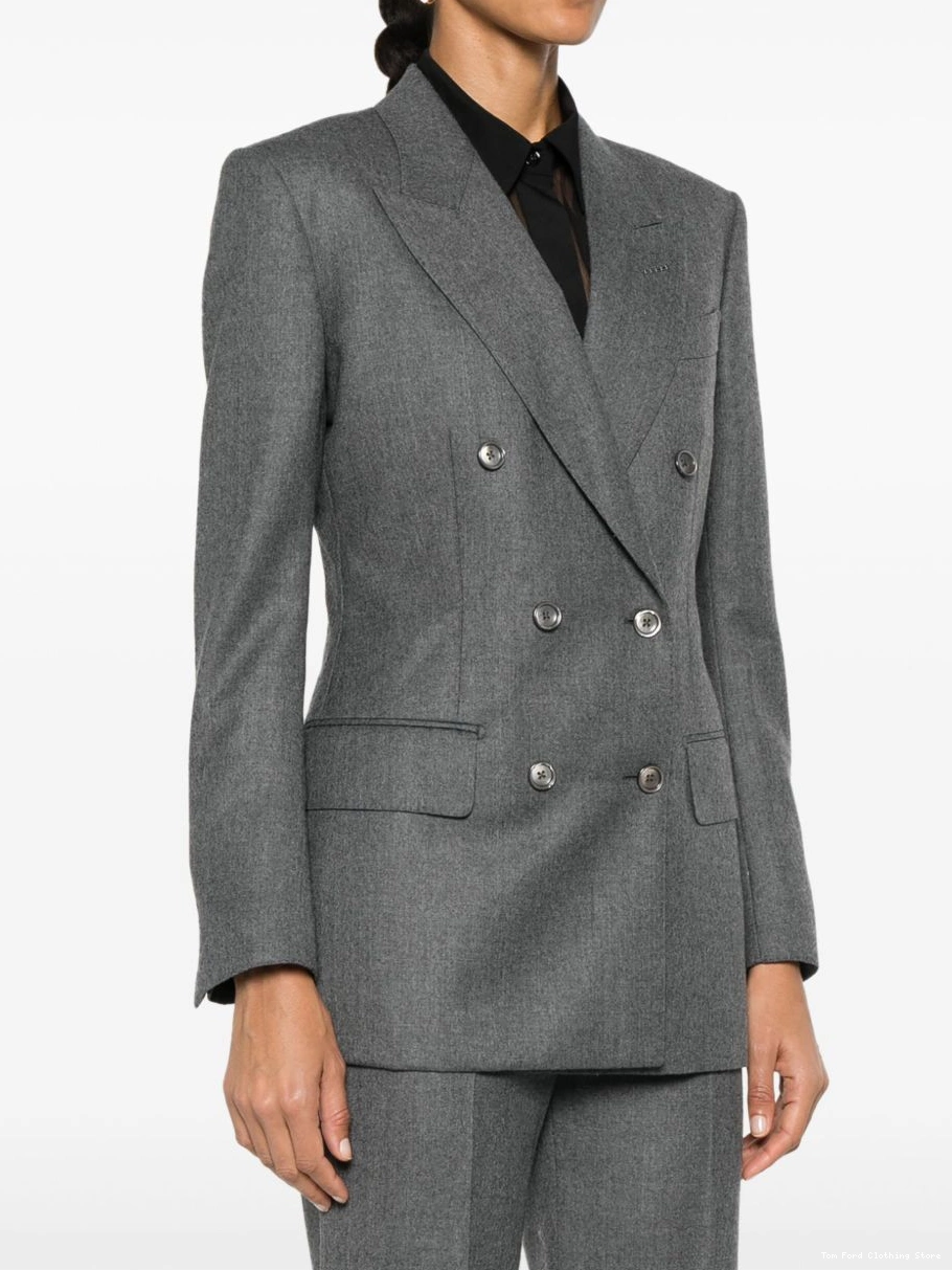 Cheap double-breasted FORD Women blazer TOM melange 0219