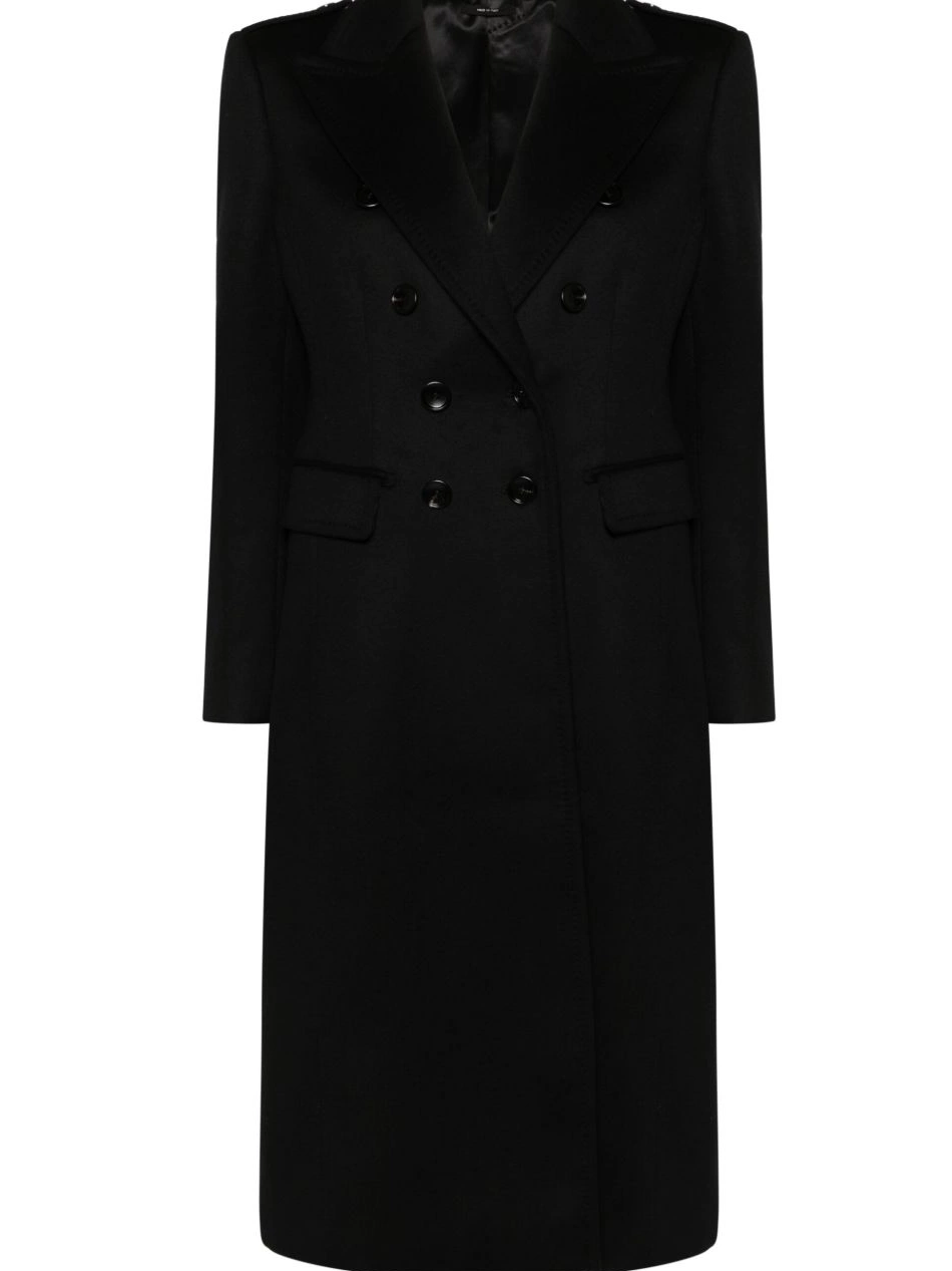 Affordable FORD TOM double-breasted Women coat 0216