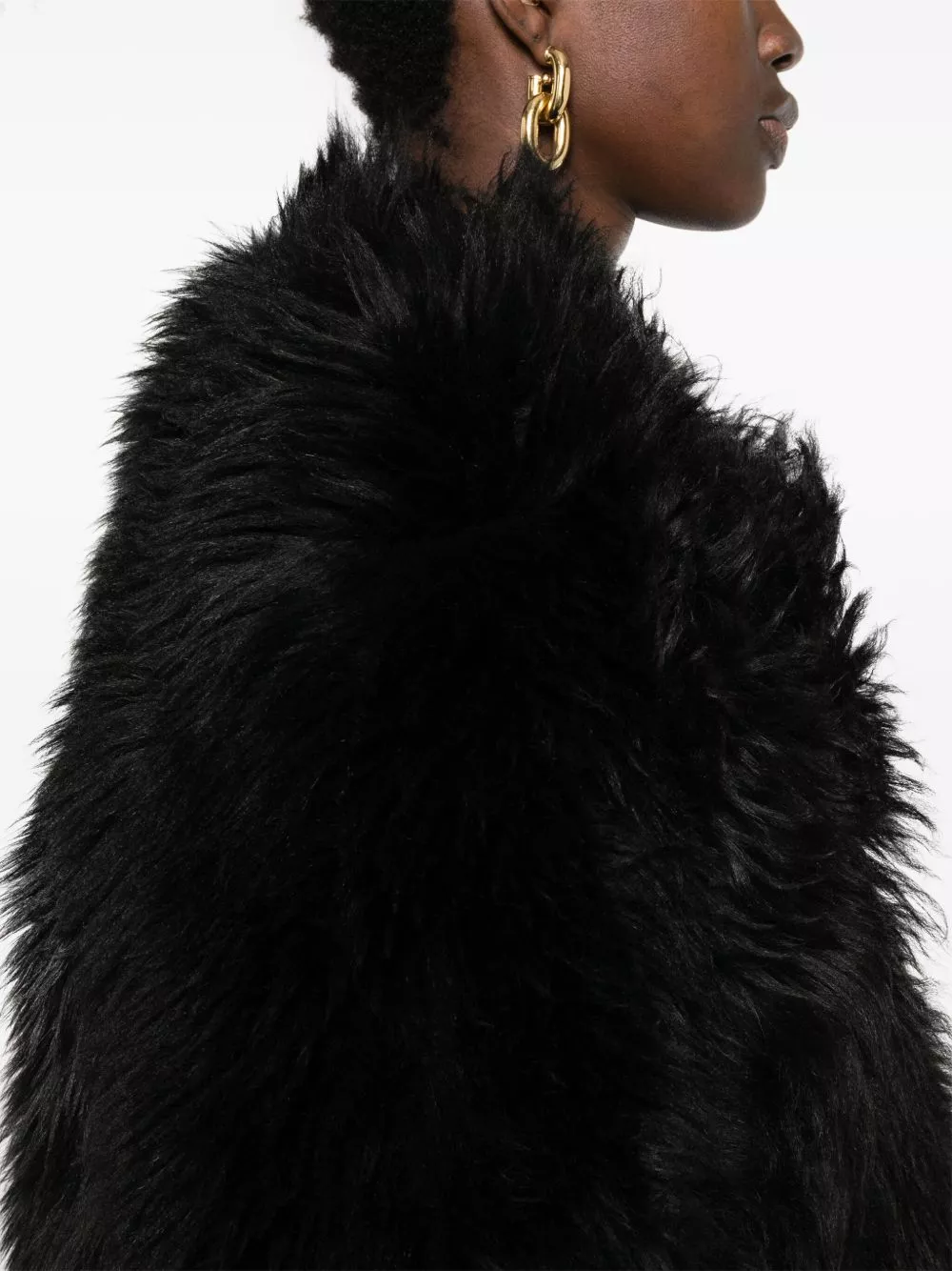 Affordable TOM FORD shearling fur jacket Women 0203