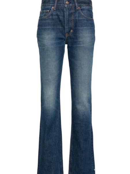 Cheap Women mid-rise FORD straight TOM jeans 0213