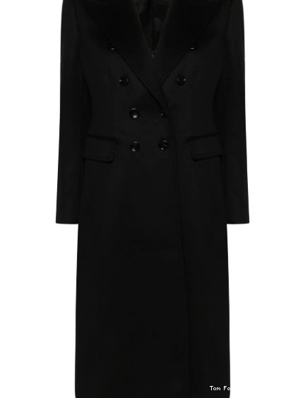 Affordable FORD TOM double-breasted Women coat 0216