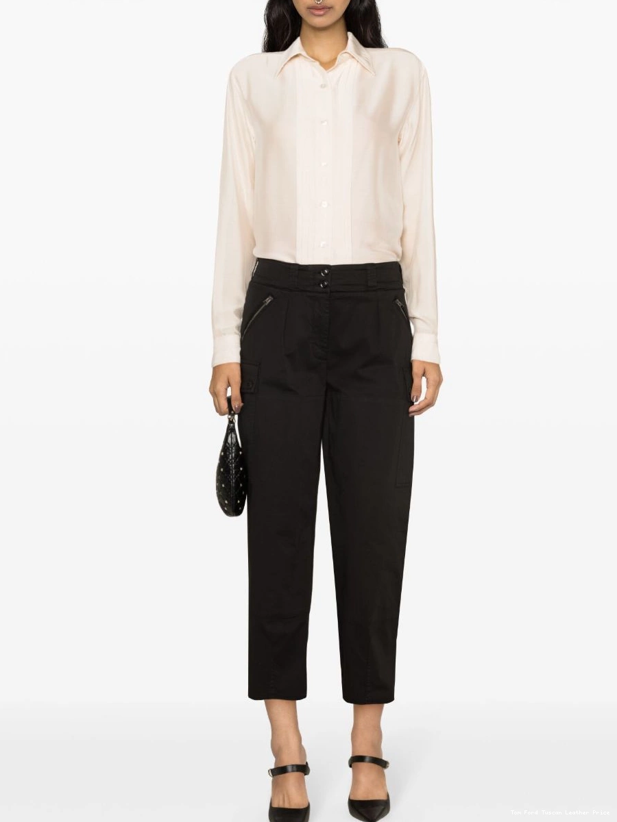 Affordable Women trousers cropped TOM FORD tapered 0211