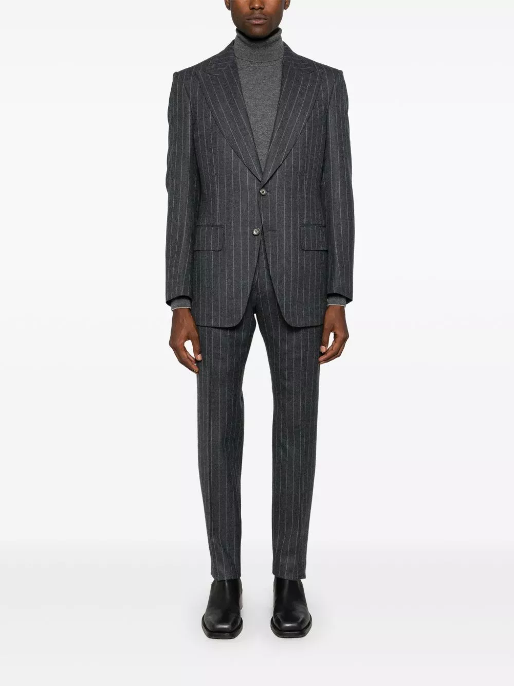 Cheap TOM FORD pinstripe suit Men 0201