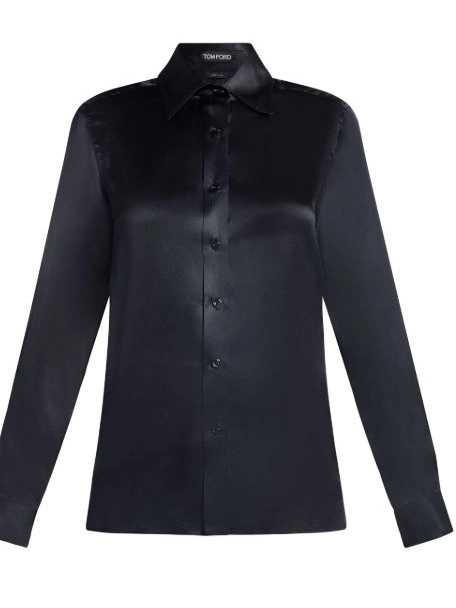 Affordable shirt TOM FORD silk-charmeuse Women 0214