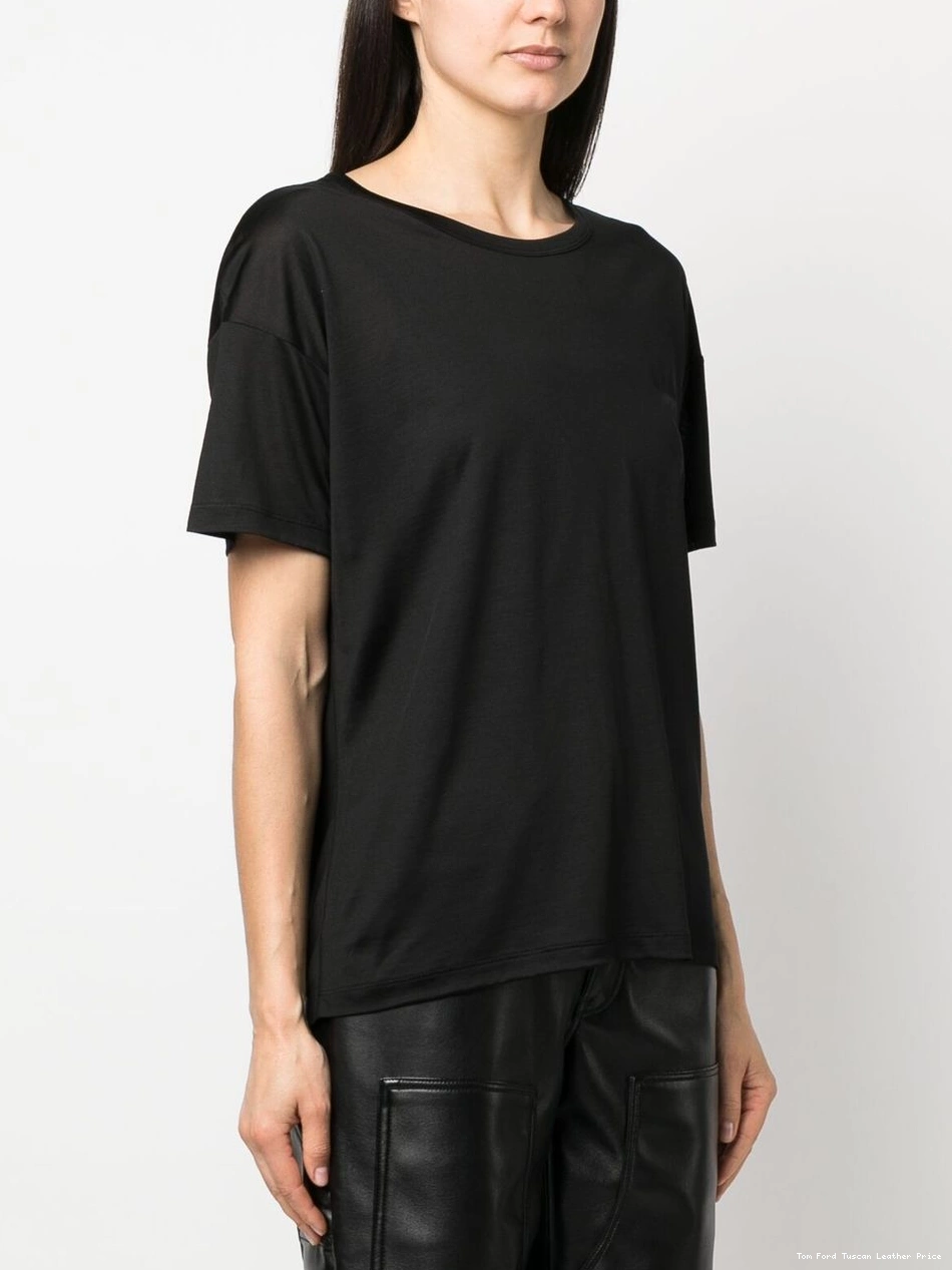 Affordable silk short-sleeved Women FORD T-shirt TOM 0211