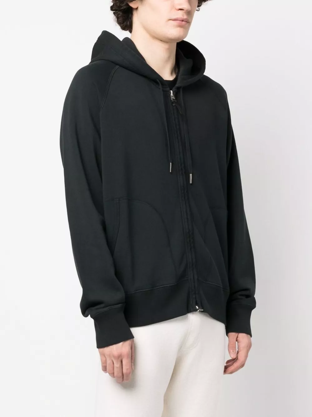 Affordable TOM FORD pouch-pocket zip hoodie Men 0201