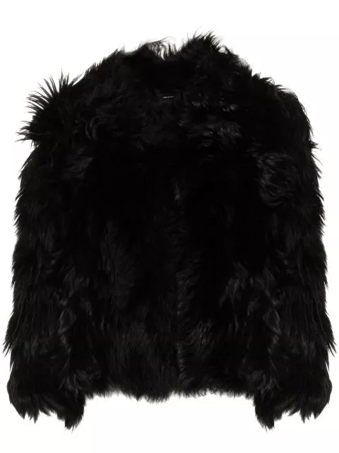 Affordable TOM FORD shearling fur jacket Women 0203