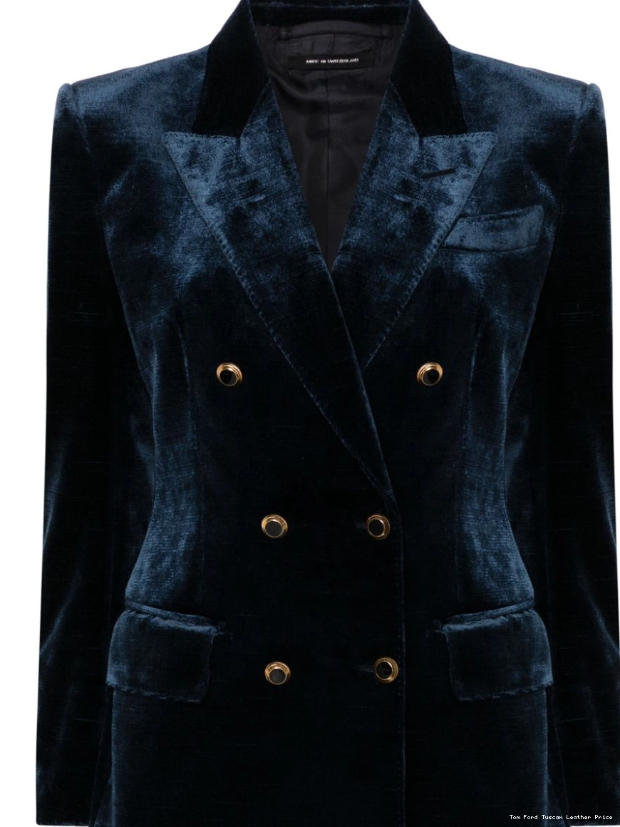 Affordable double-breasted velvet TOM blazer Women FORD 0211