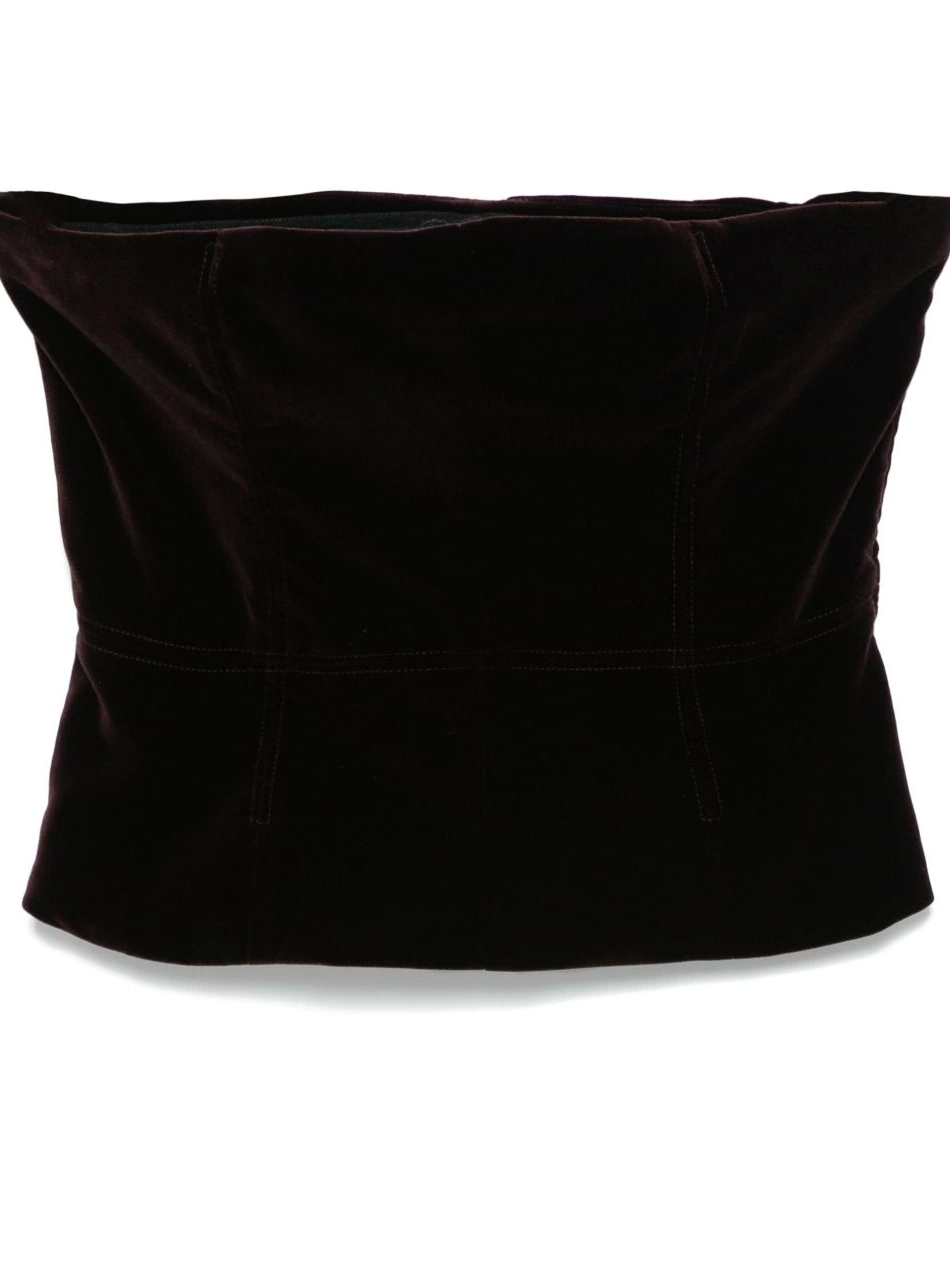 Affordable cotton FORD velvet TOM corset Women 0217