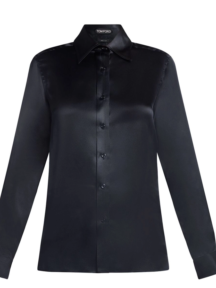 Affordable shirt TOM FORD silk-charmeuse Women 0214