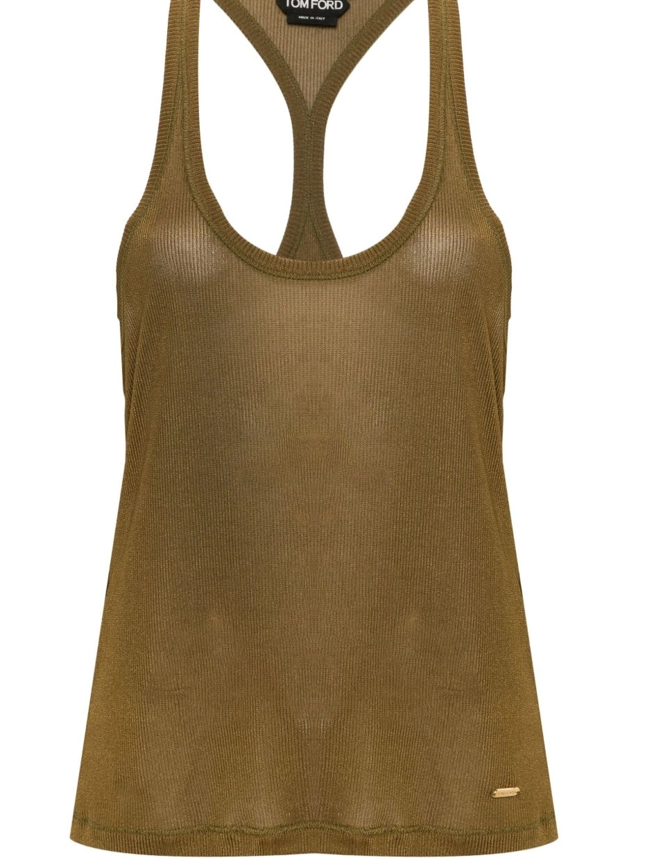 Women top TOM racerback FORD tank 0310